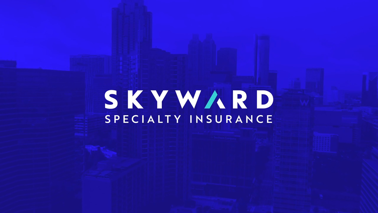 The new logo for the recently rebranded Skyward Specialty Insurance brand.