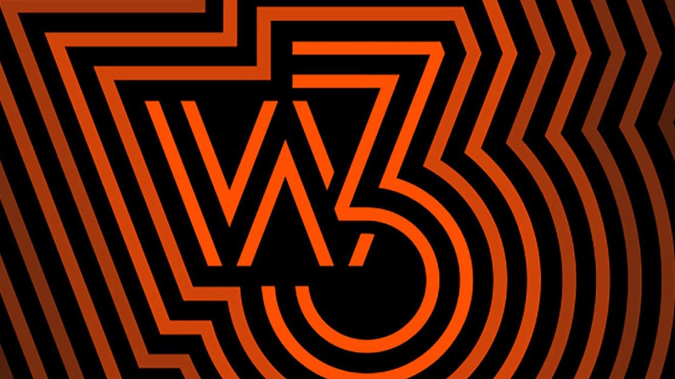 Orange and Black WÂ³ logo.