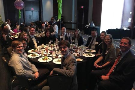 The BrandExtract team at the 2017 Lantern Awards.