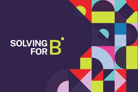 The Solving for B logo