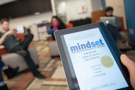 Mindset book on digital device