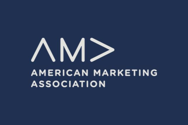 The AMA Logo on an indigo background.