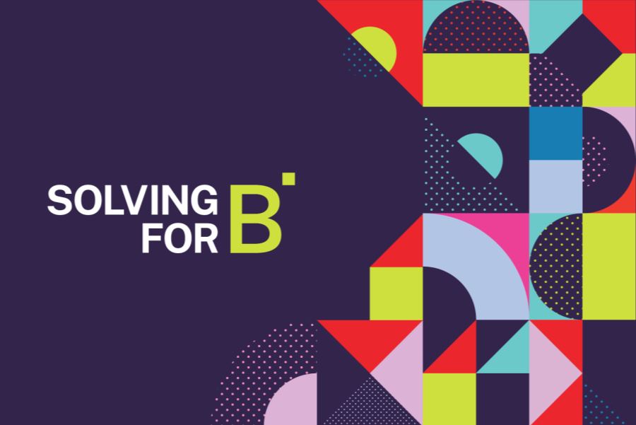 The Solving for B logo