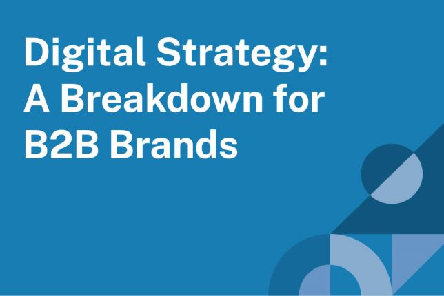 B2B digital strategy