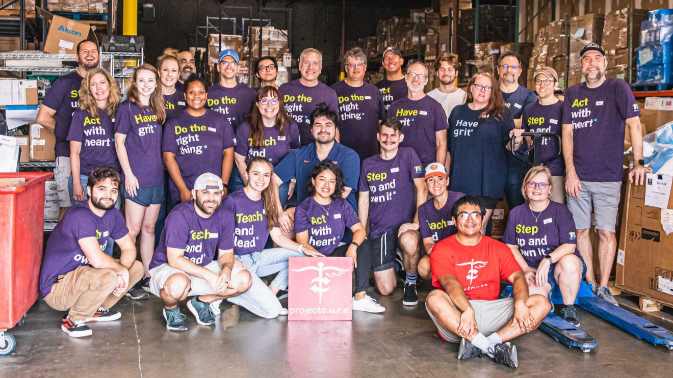 The BE Team at Project C.U.R.E. July 2021