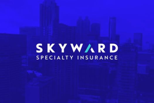 Skyward Specialty Insurance blue banner.