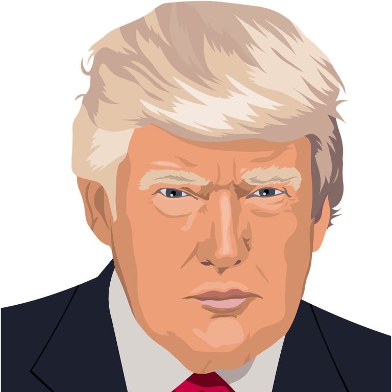 Illustration of Donald Trump