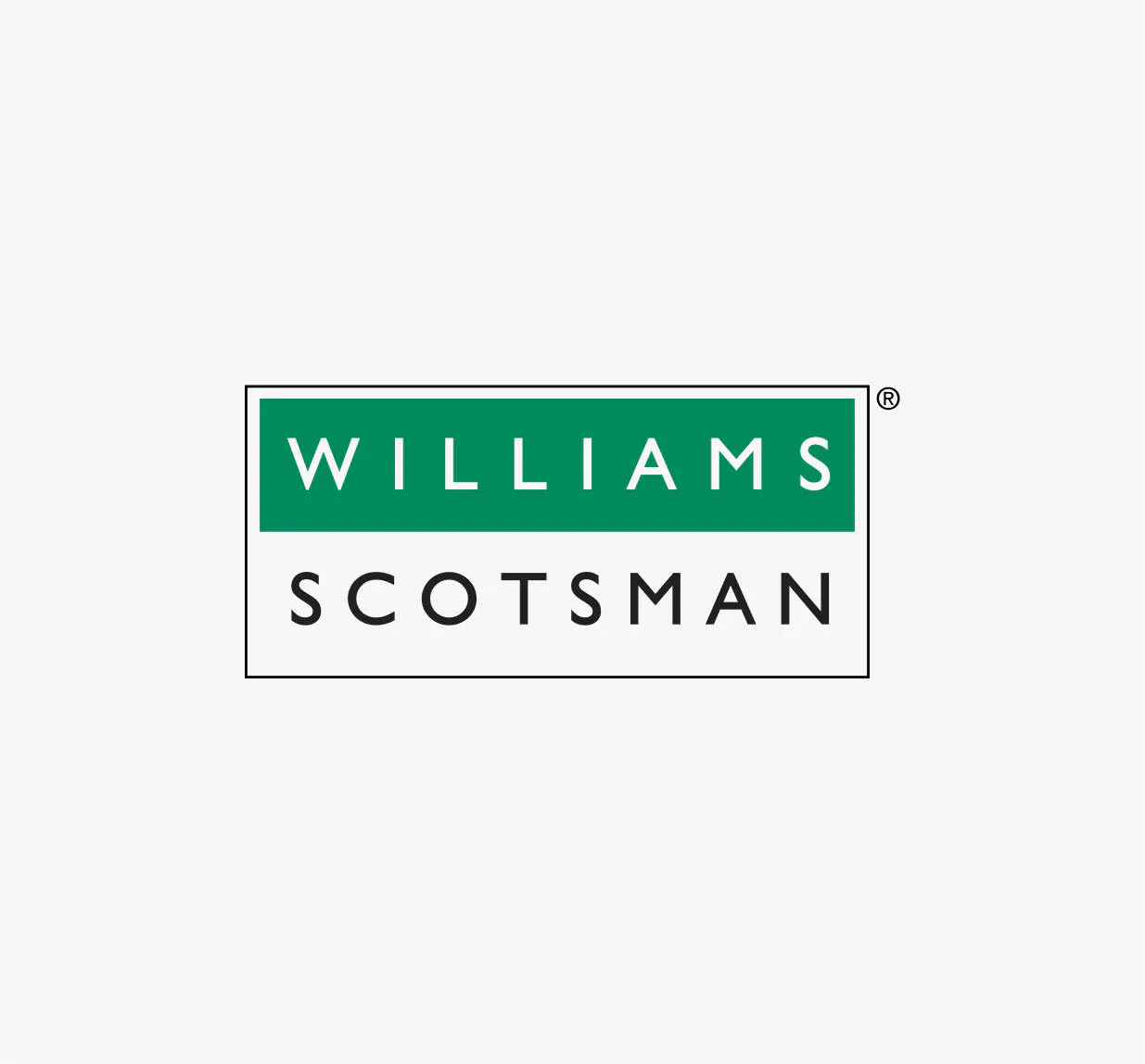 The old WillScot green and white logo