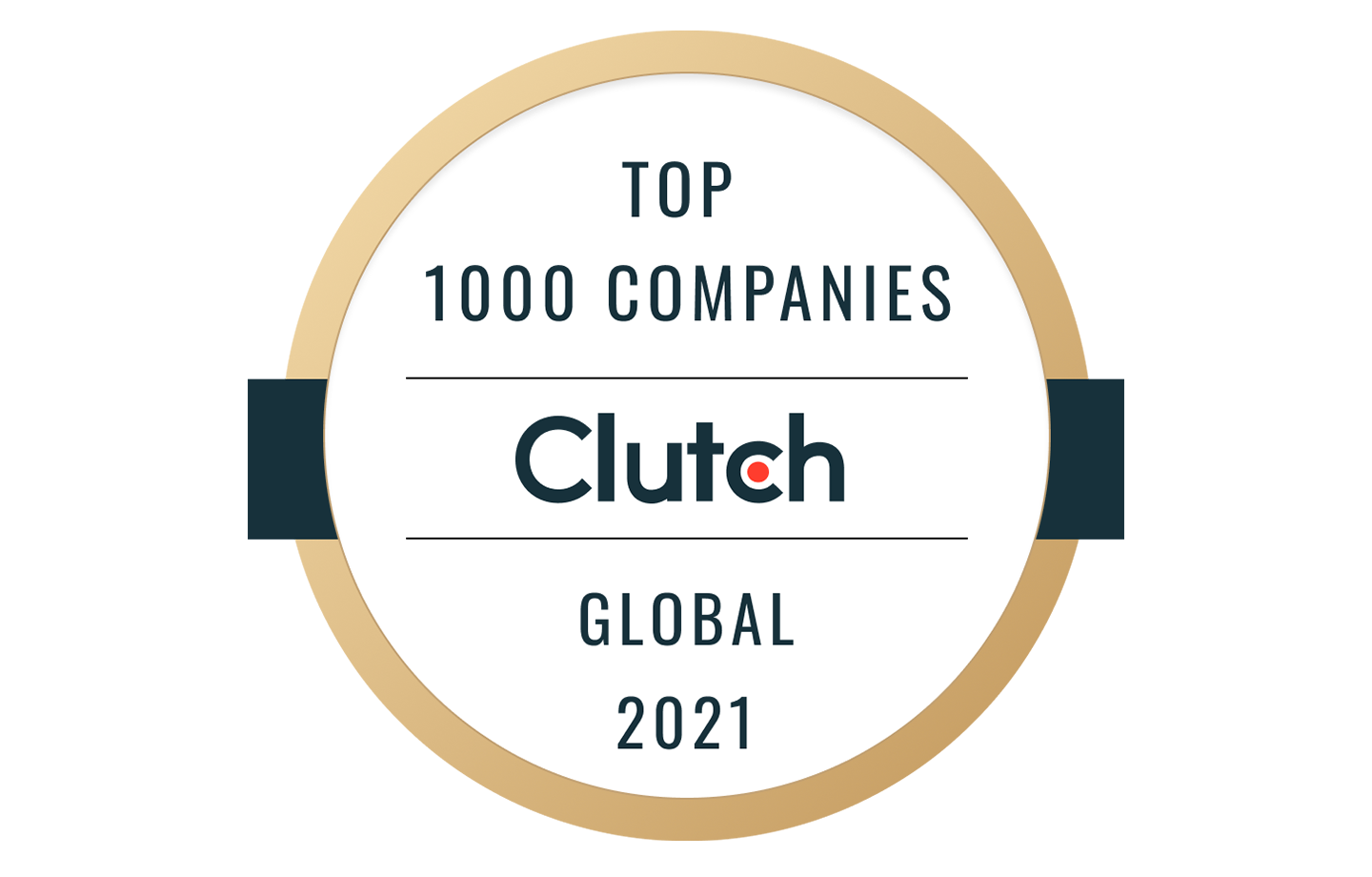 Clutch Top 1000 award