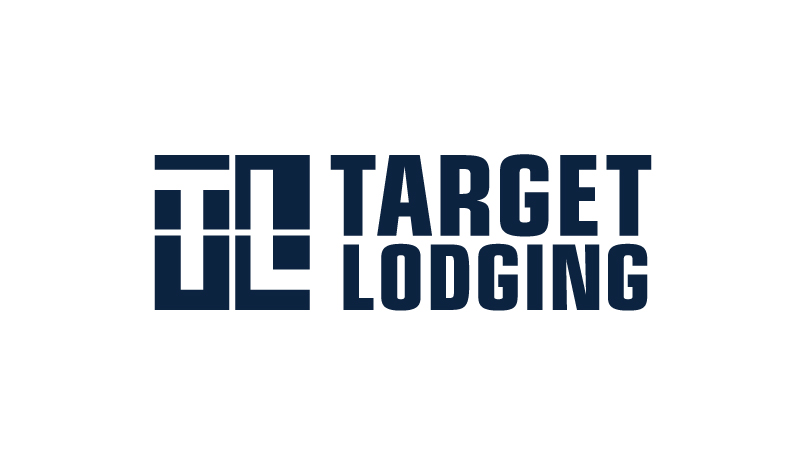 The Target Lodging logo on a white background.